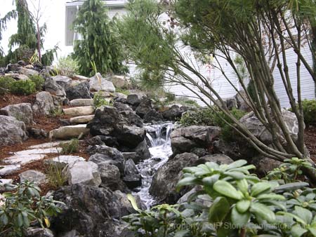Landscape Rock Water Feature Washougal WA
